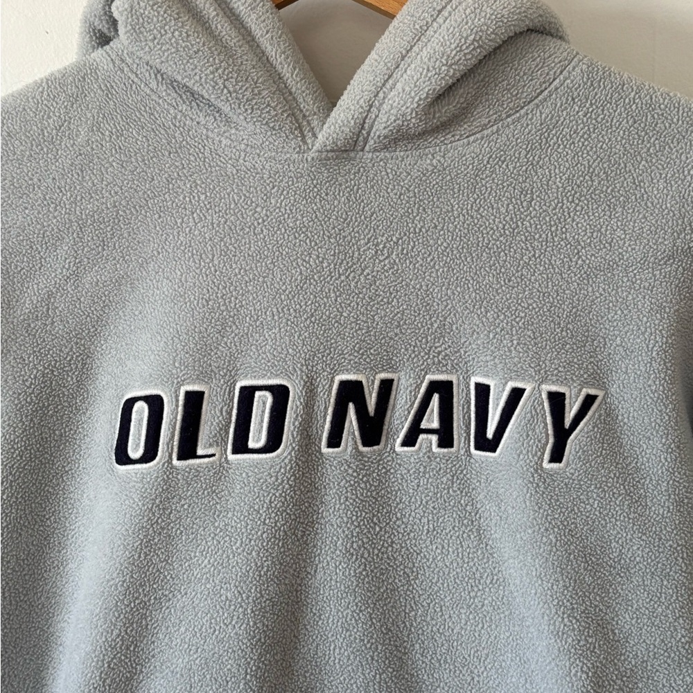 Old Navy Fleece Embroidered Hoodie